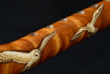 Champhor Native American Flute, Minor, Mid A#-4, #E13L